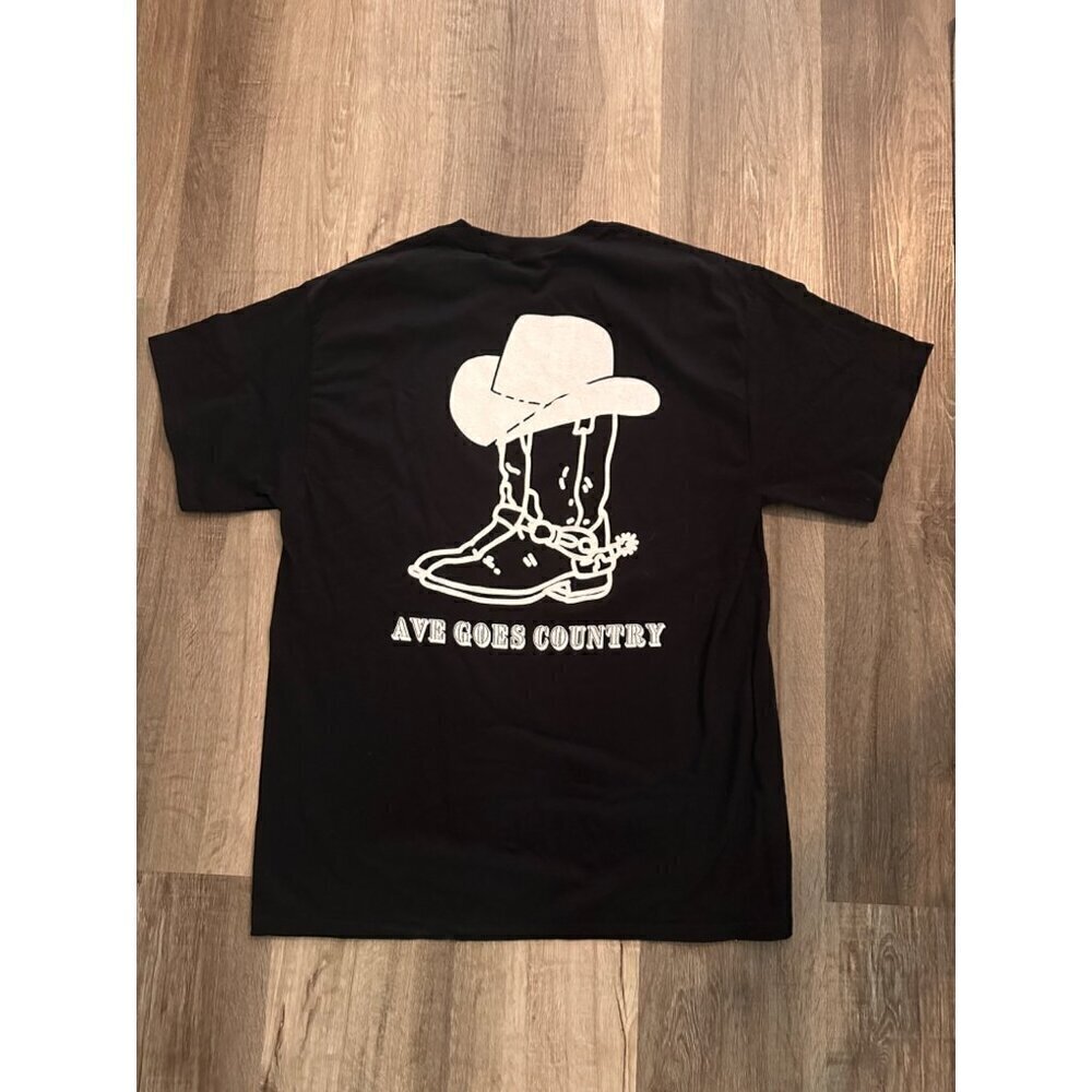Ave Maria Goes Country - Country Night Men's T-shirt Size L